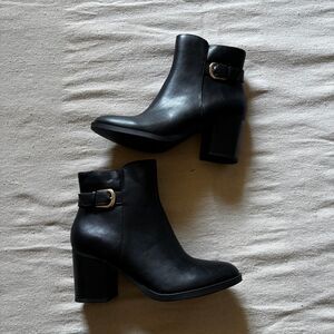 NWT Style and Co. Harlem Buckle Booties 8.5